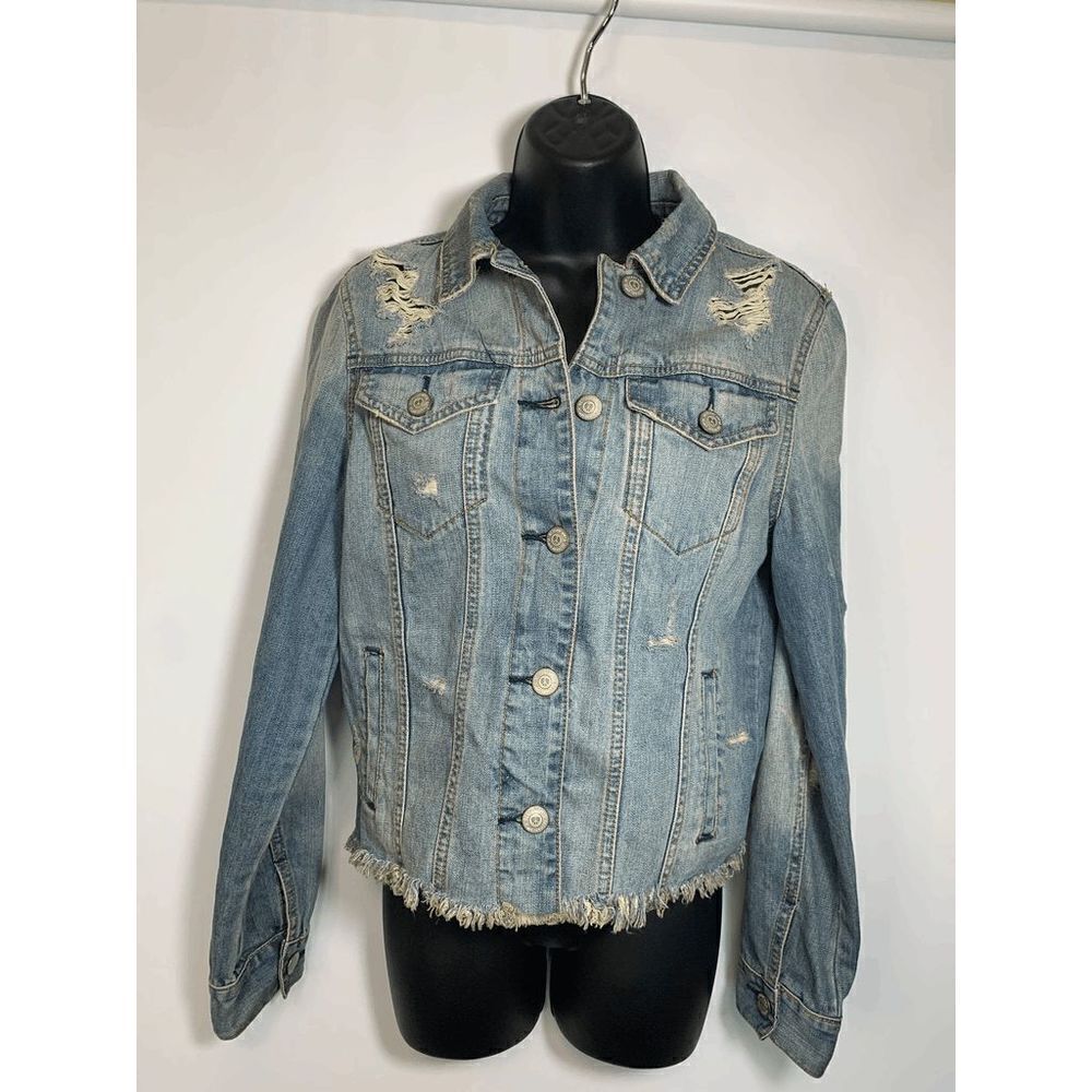 Bethany Mota Punk Lives The Bowery NY NY Distressed Jean Jacket